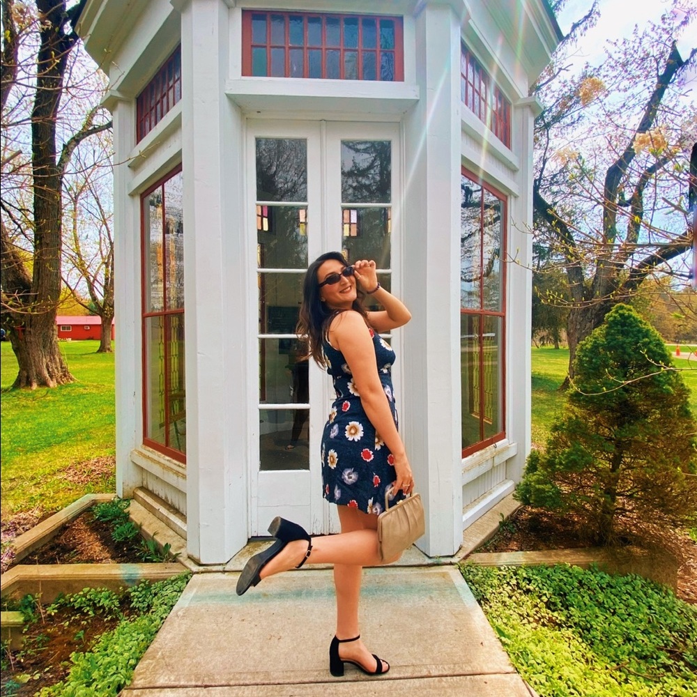 90s vintage skorted romper